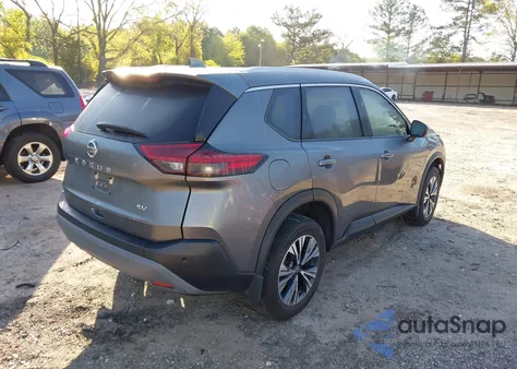 2021 Nissan Rogue Sv Fwd z USA, uszkodzony, nr VIN 5N1AT3BA3MC784631